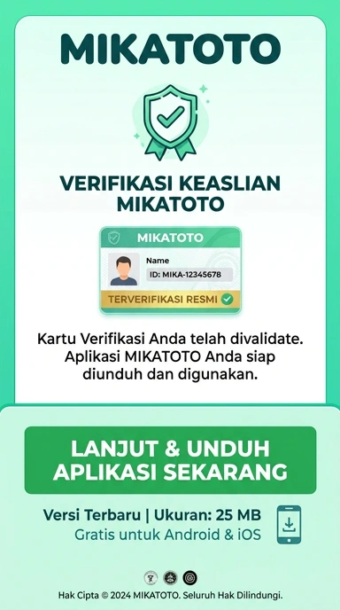 Tampilan kanal resmi mikatoto
